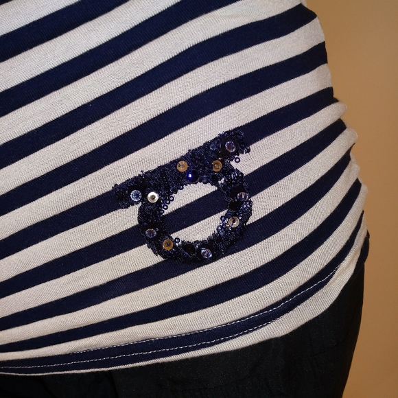 Salvatore Ferragamo asymmetric hem t-shirt - Picture 4 of 8